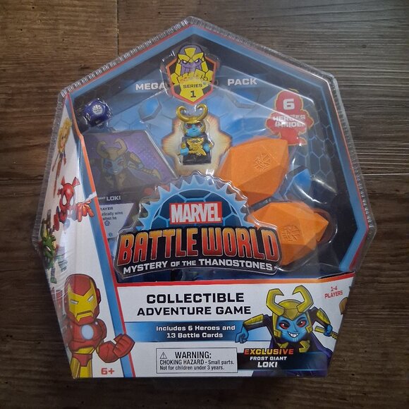 NEW - Funko Marvel Battleworld Collectible Game (Exclusive Frost Giant Loki) - Picture 1 of 4